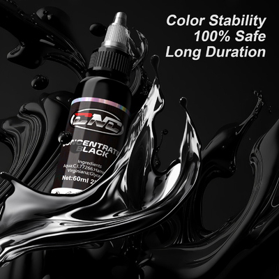comprare Inchiostro per tatuaggi nero pigmento inchiostro per tatuaggi nero cosmetico concentrato fabbricazione online