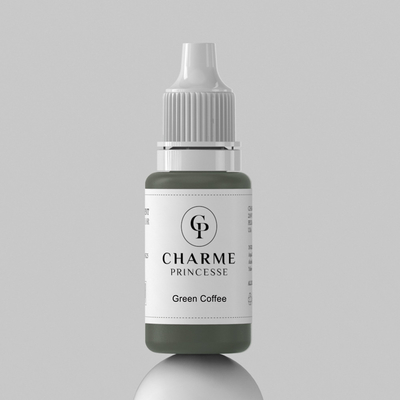 Pigmenti per il trucco permanente del caffè verde 1/2 oz Pigmenti per le labbra Pmu