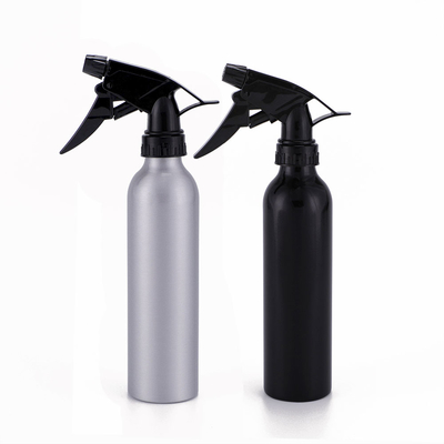 Bottiglia di lavaggio per tatuaggi in alluminio 250 ml Bottiglia di spray per tatuaggi in argento nero