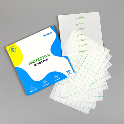 10PCS Miglior Pellicola protettiva per tatuaggi PU Rivestita Pellicola protettiva medica per tatuaggi