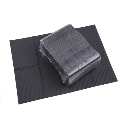 Bibi dentali monouso neri 125pcs/bag Bibi dentali per pazienti