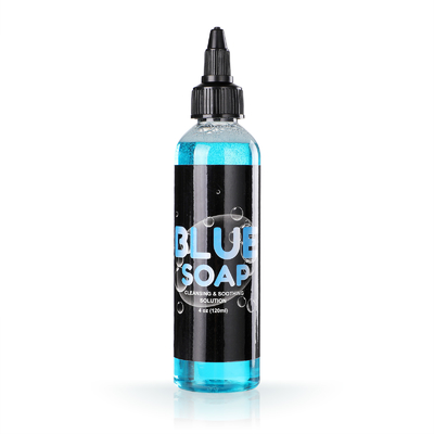Sapone blu per tatuaggi 120 ml 4OZ Sapone di schiuma per tatuaggi per disinfezione