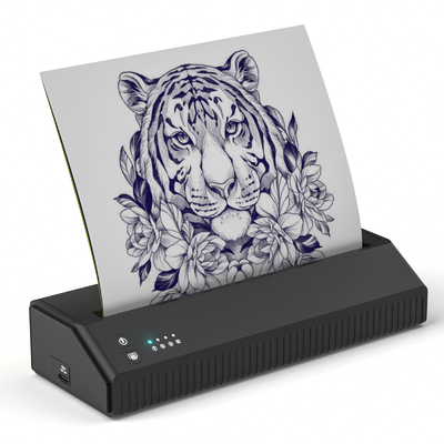 App Control Tattoo Transfer Machine 2500mAh 203dpi Tattore Termico