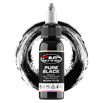 Inchiostro per tatuaggi nero di alta qualità 30 ml