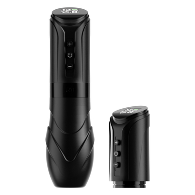 CNC KRONOS Wireless Tattoo Machine Batteria da 1900 MAh, carica rapida USB-C, regolabile da 412 V e 7 tempi